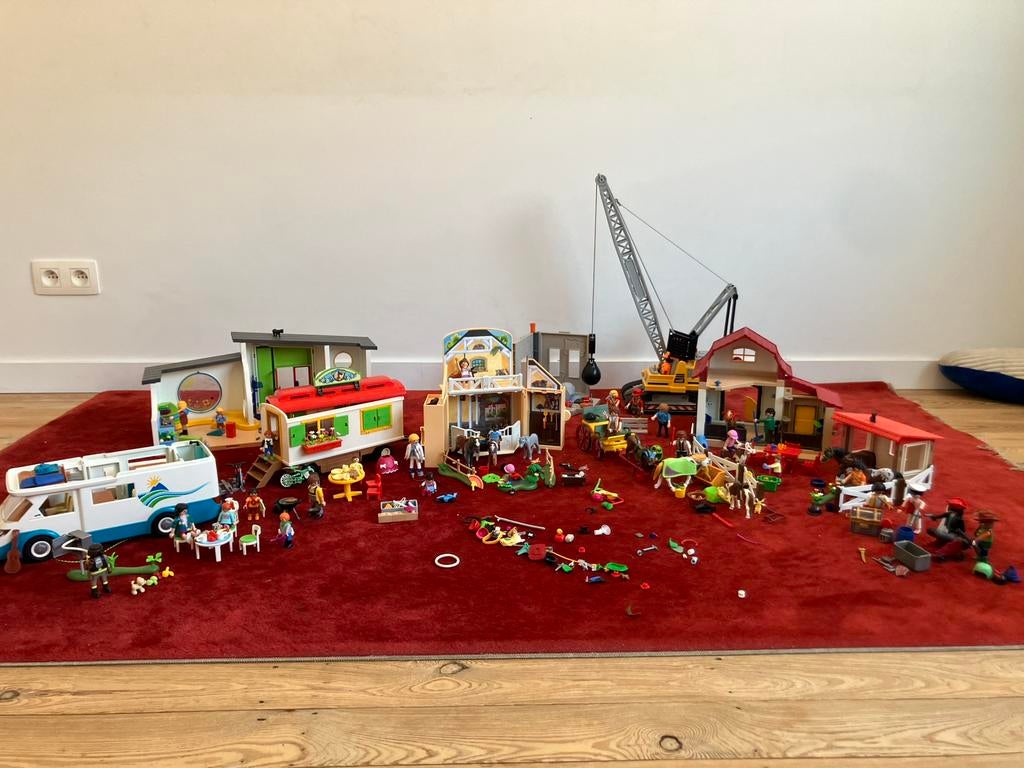 Lot Playmobil, 7 sets, Ophalen, Gebruikt, Los Playmobil