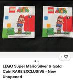 Lego super mario silver&Gold coin, Postzegels en Munten, Munten en Bankbiljetten | Toebehoren, Ophalen
