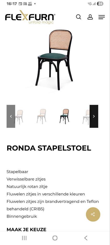 Stapelstoelen, Huis en Inrichting, Stoelen, Ophalen
