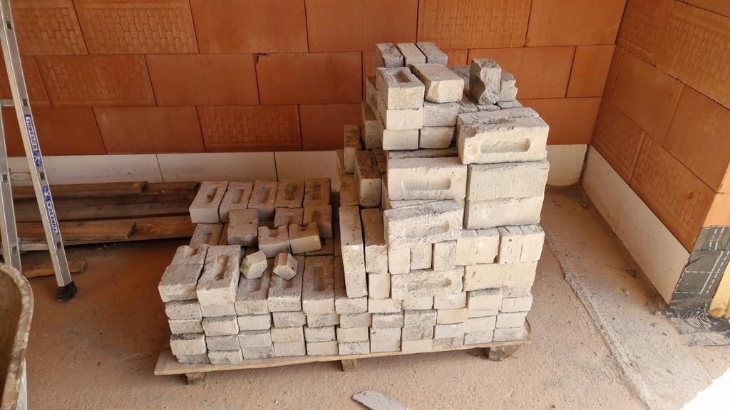 Overschot Agora gevelsteen ,, Doe-het-zelf en Bouw, Ophalen