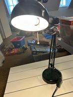 Bureaulamp,zwart, Ophalen, Gebruikt, Metaal, Minder dan 50 cm