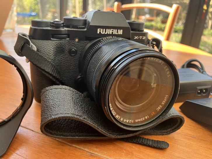 Fujifilm X-T2 met 18-55 lens, Audio, Tv en Foto, Fotocamera's Digitaal, Zo goed als nieuw, Compact, Fuji, Ophalen