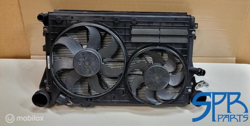VW Golf AUDI A3 RADIATEUR SET KOELERPAKKET 2.0 TDi KOELERSET, Audi, Gebruikt, Audi, Ophalen of Verzenden