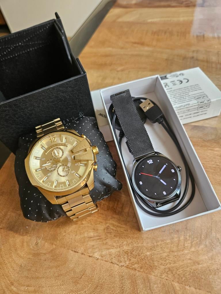 Horloge diesel en smartwacht, Ophalen