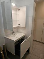 Meuble de salle de bain avec armoire à miroir, Maison & Meubles, Salle de bain | Meubles de Salle de bain, Armoire à miroir, Moins de 100 cm