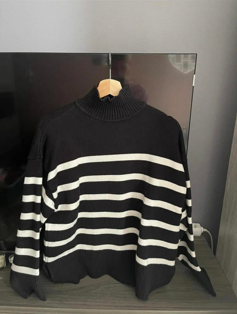 Coltrui met strepen zara, Kleding | Heren, Truien en Vesten, Ophalen of Verzenden, Zo goed als nieuw, Maat 48/50 (M)