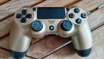 PS4-controllercontroller PlayStation 4 goud, Games en Spelcomputers, 1 speler, Ophalen of Verzenden, Zo goed als nieuw, Sport