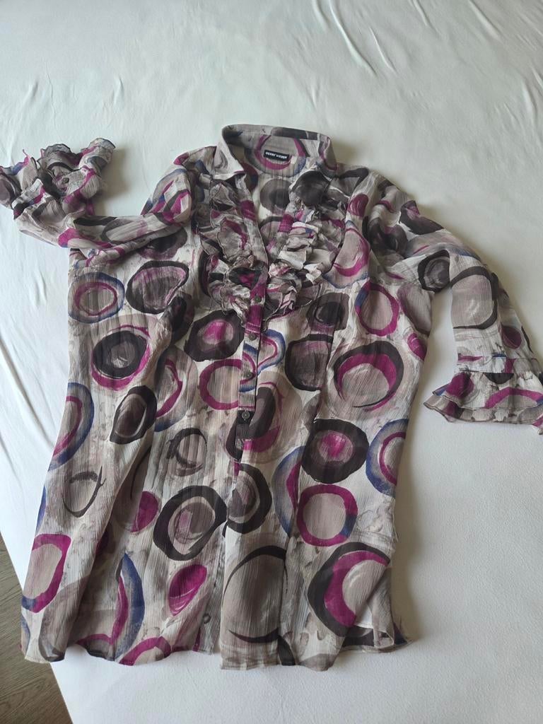 Blouse de Gerry Weber, taille 44., Enlèvement ou Envoi, Taille 42/44 (L), Brun