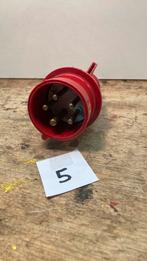 CEE-form Stekker (man), 16A-6h, 5-draads, 380V, Enlèvement, Comme neuf, Prise de courant