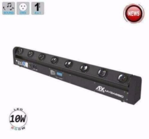 Led bar met 8x 10W RGBW LEDs 4-in-1, Muziek en Instrumenten, Licht en Laser, Nieuw, Ophalen of Verzenden