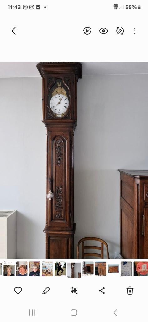 Franse lantaarn klok, Antiek en Kunst, Antiek | Klokken, Ophalen