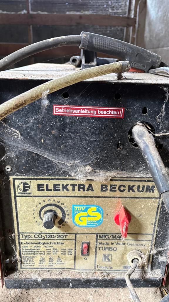 Oude laspost, Doe-het-zelf en Bouw, Gereedschap | Lasapparaten, Ophalen, Zo goed als nieuw