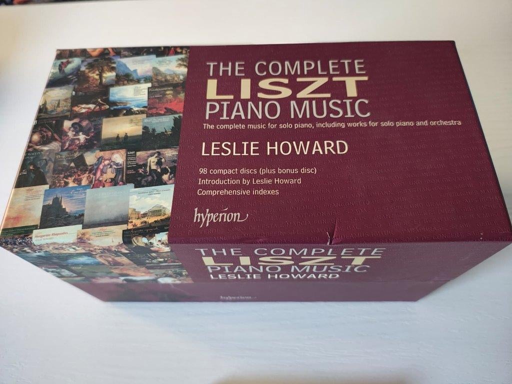 The complete LISZT piano music Leslie Howard, Boxset, Overige typen, Ophalen of Verzenden, Zo goed als nieuw