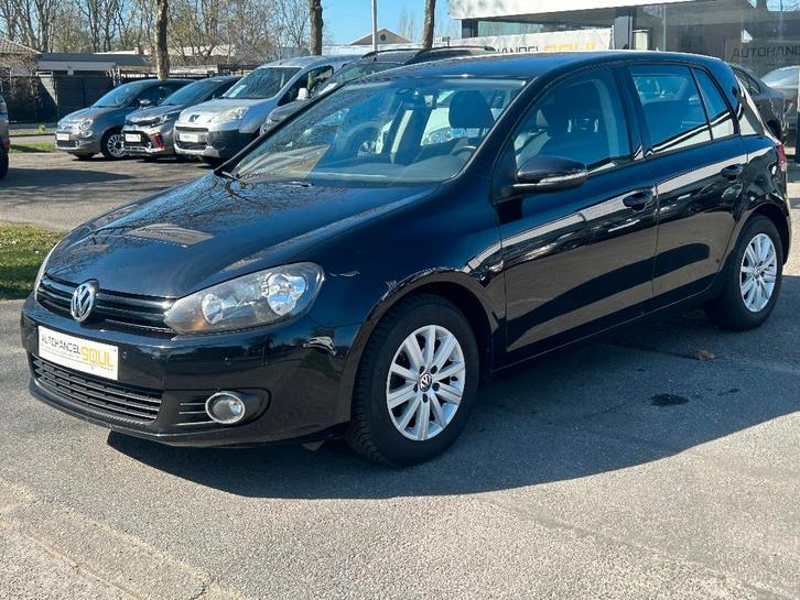 VW Golf 6 1.2i, 2012, 139.330km, Cru Ctr, Navi, Park-sensor, Autos, Volkswagen, Entreprise, Achat, Jetta, ABS, Essence, Euro 5