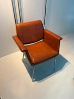 Chaise vintage en cuir, Maison & Meubles, Chaises, Enlèvement, Utilisé, Cuir