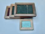 4 oude houten cassettes voor glasplaat foto opnamen, Enlèvement ou Envoi, Avant 1940, Autres types