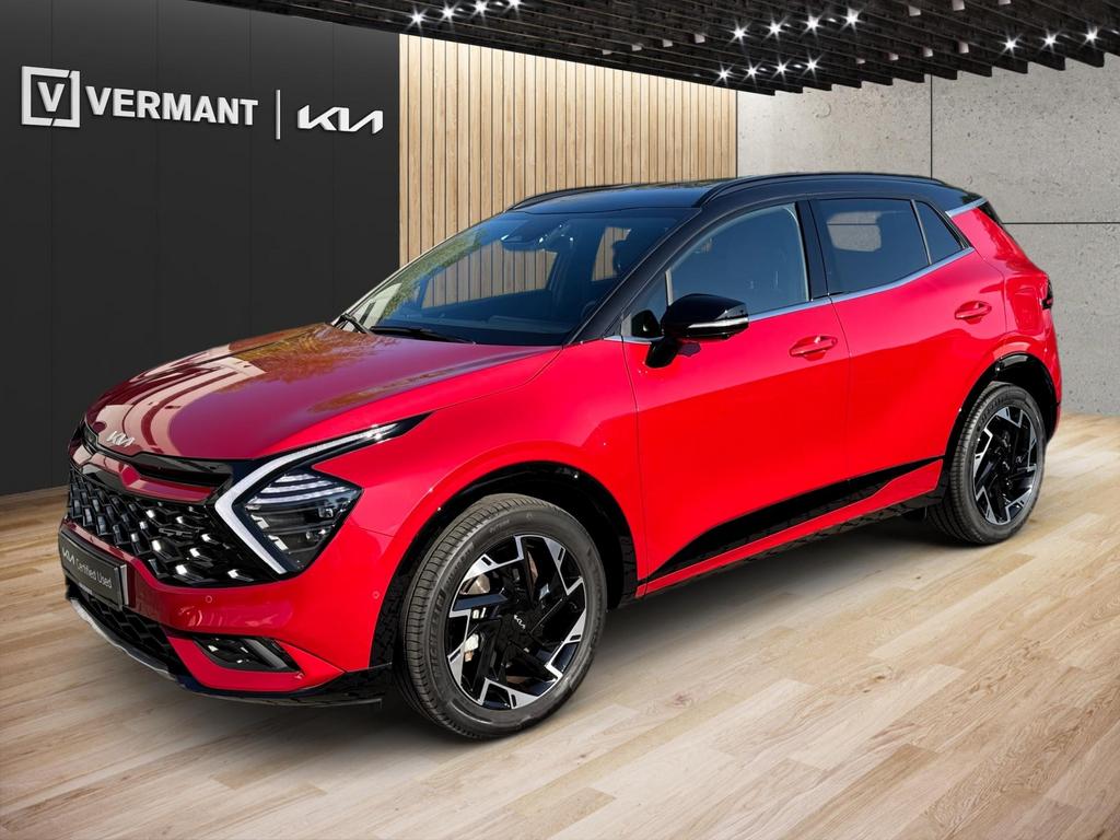 Kia Sportage 1.6T-GDI PHEV GT-Line Drivewise pack + 2T, Rouge, Achat, Euro 6, Noir