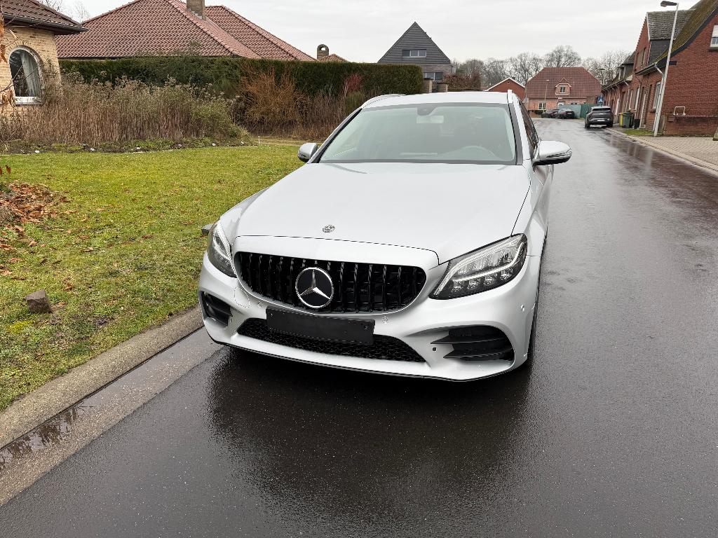 Mercedes C 200 D Face-Lift, Cuir, Argent ou Gris, Achat, Euro 6
