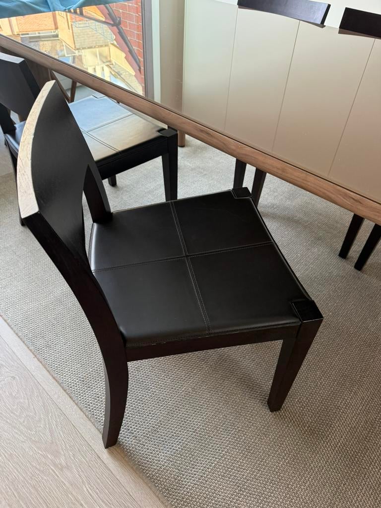 10 design stoelen van CasaMilano te koop, Ophalen, Gebruikt, Bruin, Design