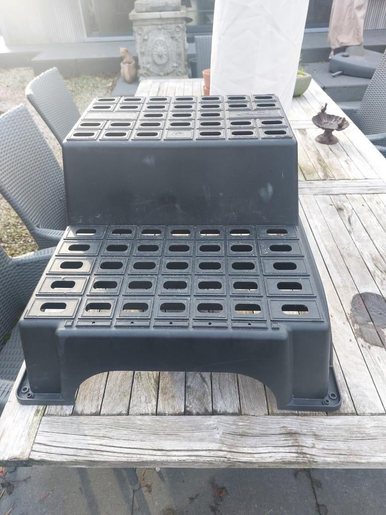 Milenco MGI dubbele opstap, Ophalen