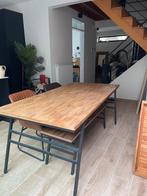 Table à manger avec chaises d'appoint et banc en bois, Enlèvement, Comme neuf