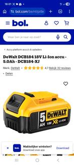 Dewalt batterij 2 stuks, Ophalen, Nieuw