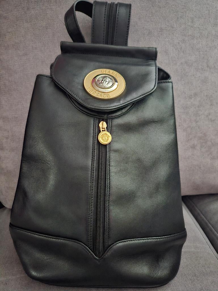 Sac Versace, Enlèvement, Comme neuf, Noir, Sac à main
