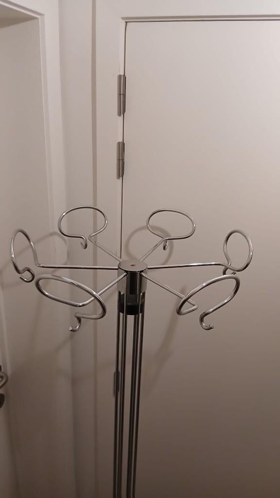 Vintage Chromen kapstok design Isao Hosoe for Valenti Luce, Ophalen of Verzenden