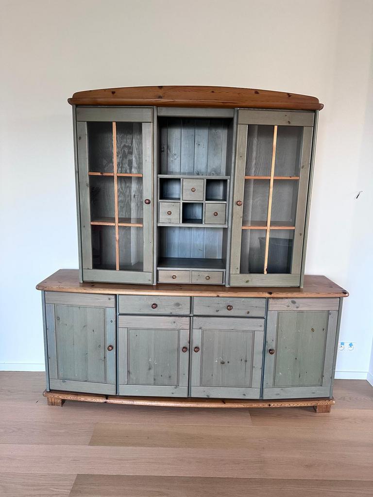 Vaisselier, Maison & Meubles, Armoires | Buffets, Utilisé, 100 à 150 cm, 150 à 200 cm, 25 à 50 cm, Avec tiroir(s), Avec porte(s)