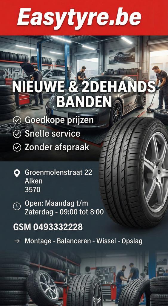 Adres: Groenmolenstraat 22 bus 1 3570 Alken 0493 33 22 28, Auto diversen, Overige Auto diversen, Ophalen of Verzenden