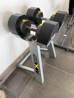 MX55 verstelbare dumbbells 24,9 kg per dumbbell + Stand, Sport en Fitness, Fitnessmaterialen, Ophalen, Dumbbell