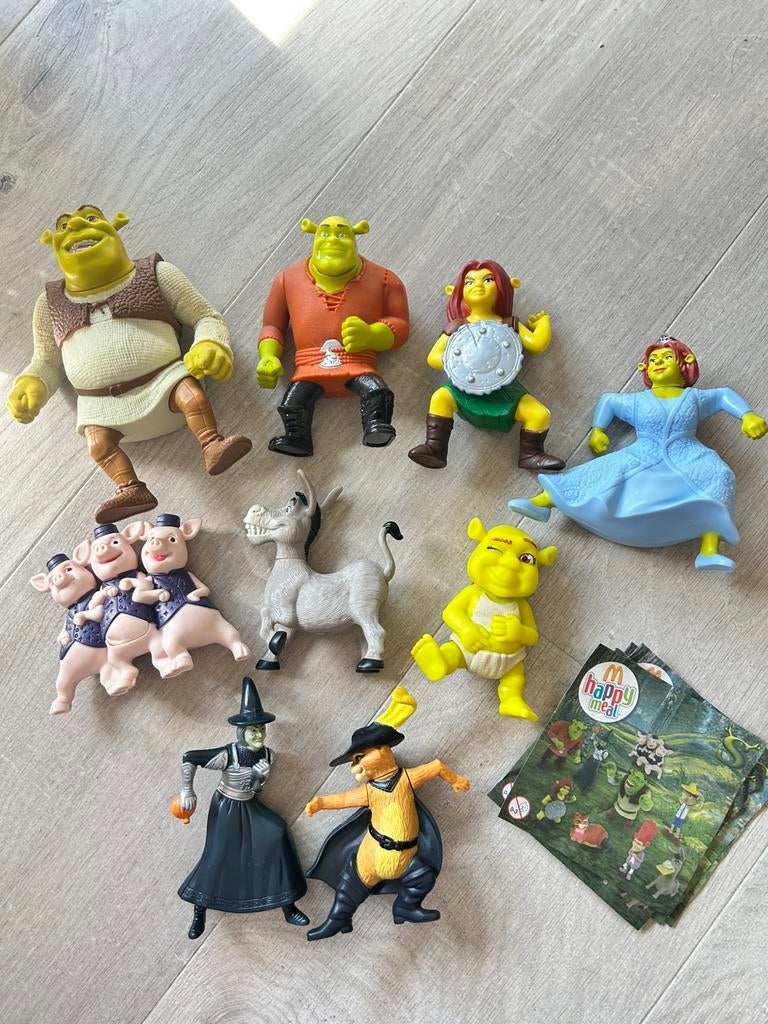 Shrek figuurtjes Happy Meal, Ophalen of Verzenden, Zo goed als nieuw