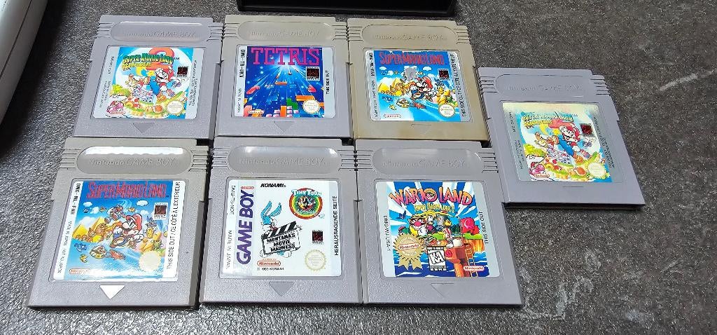 Lot De Jeux Gameboy - Paperboy Inclus - PAL - Édition Complète