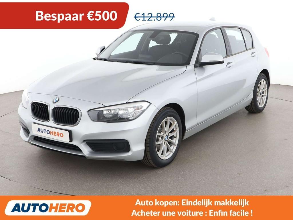 BMW 1 Serie 116 116i (bj 2017), Auto's, BMW, 116 g/km, Gebruikt, Zwart, 109 pk