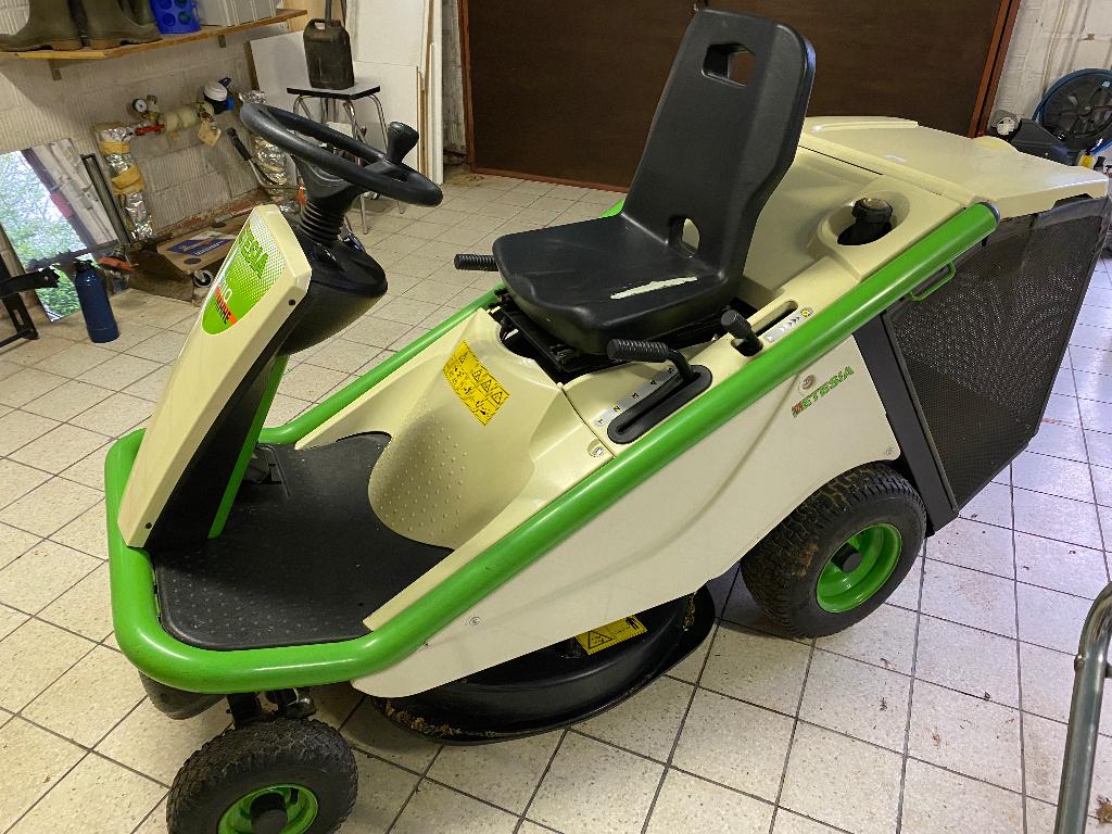 Zitmaaier Etesia Bahia met Honda moto, Tuin en Terras, Ophalen, Gebruikt