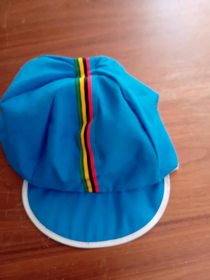 Vintage Wielermuts, Fietsen en Brommers, Fietsaccessoires | Fietskleding, Ophalen of Verzenden