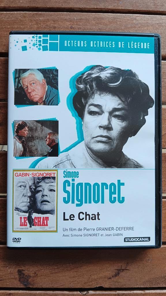 )))  Le Chat  //  Simone Signoret / Jean Gabin  (((, Alle leeftijden, Ophalen of Verzenden, Zo goed als nieuw, Drama