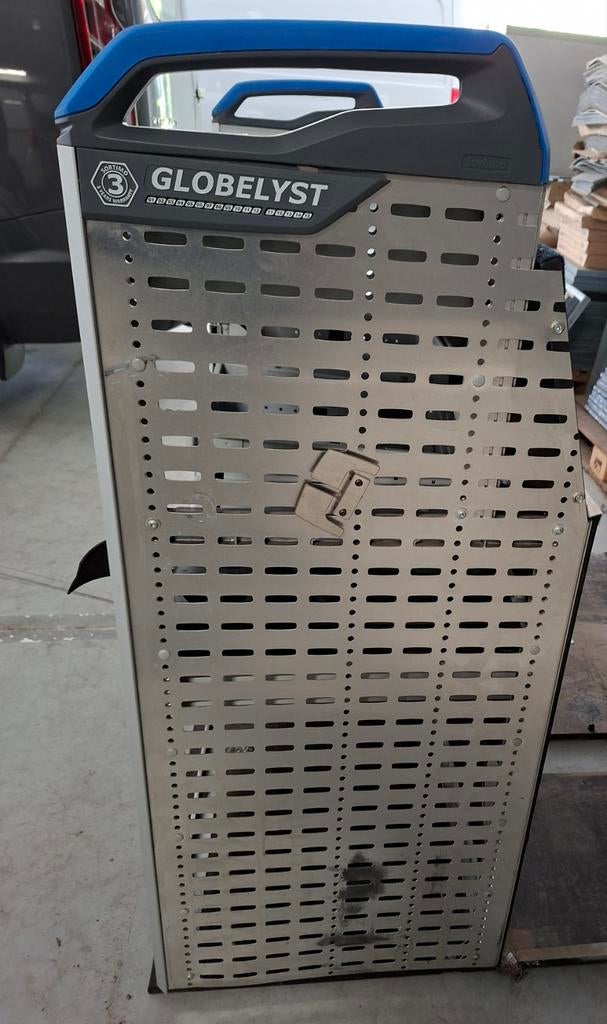 Sortimo Globelyst - rek voor bedrijfsvoertuig., Ophalen