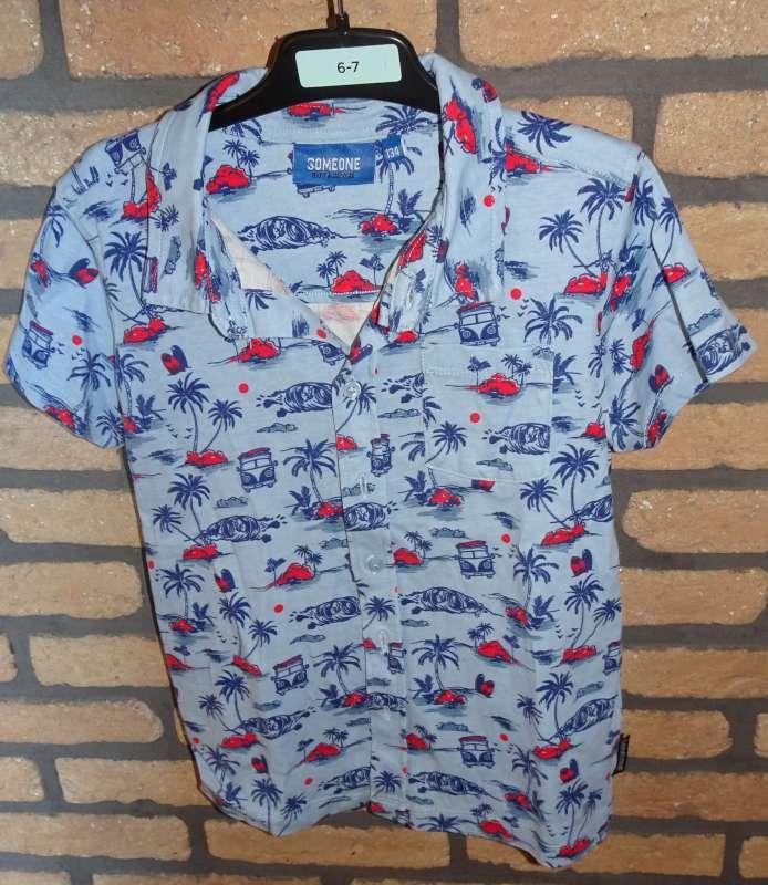 Leuk hemd VW-bus motief, Enfants & Bébés, Vêtements enfant | Taille 134, Garçon, Enlèvement ou Envoi, Chemise ou Chemisier, Comme neuf