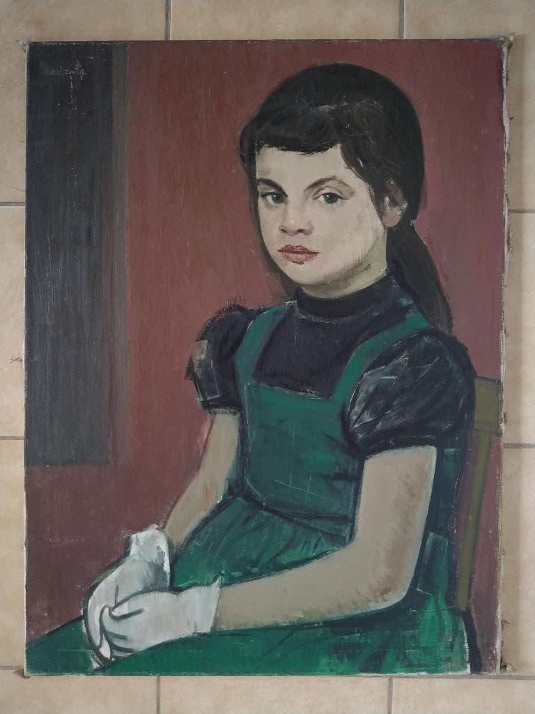 ludo laagland, Antiek en Kunst, Kunst | Schilderijen | Klassiek, Ophalen of Verzenden