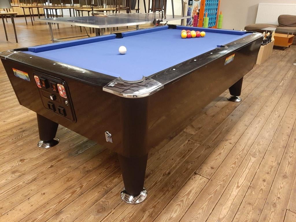 Poolbiljarts te koop., Ophalen, Zo goed als nieuw, Pooltafel