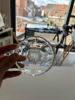 Gesigneerd Val Saint Lambert bordje in mangaan glas., Ophalen