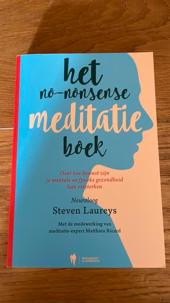 Steven Laureys - Het no-nonsense meditatieboek, Livres, Psychologie, Neuf, Envoi