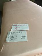 couvre-matelas rose 190 cm par 85 cm, Maison & Meubles, Enlèvement ou Envoi, Comme neuf