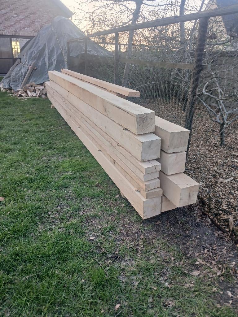 Eiken balken op bestelling alle maten mogelijk, Ophalen, Balken