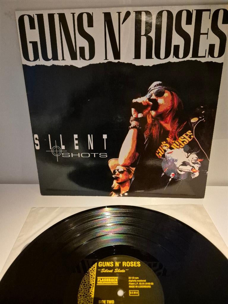 Guns 'N Roses - Silent Shots - LP, Enlèvement ou Envoi, Utilisé