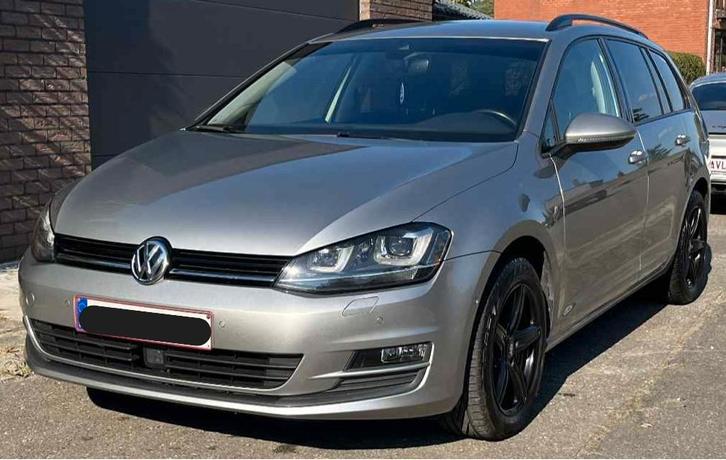 VW Golf 7 Variant 1.6D 81kw 110ch Prête à immatriculer, Auto's, Volkswagen, Particulier, Golf, Achteruitrijcamera, Adaptive Cruise Control
