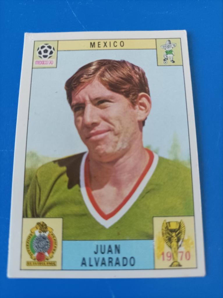 Panini México 70, Mexique Juan Alvarado, Enlèvement ou Envoi