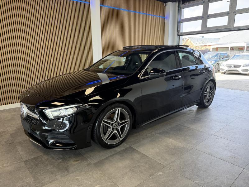 Mercedes-Benz A 180 AMG line pano burmester sfeerverlichting, Autos, 100 kW, Achat, Euro 6, Entreprise
