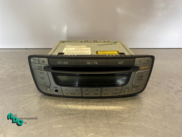 Radio/Lecteur CD d'un Toyota Aygo (Aygo 05-), -, 3 mois de garantie, Toyota, Utilisé
